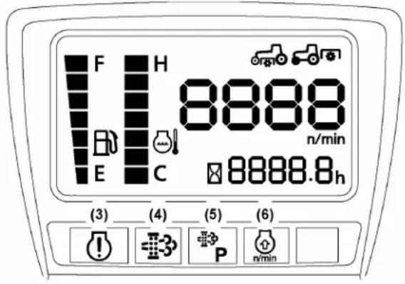 KUBOTA LX2610 - Procédure opérationnelle pour le mode de régénération automatique - 2