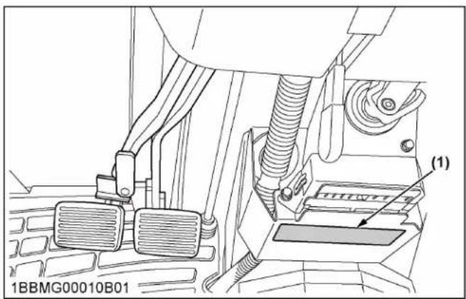 KUBOTA LX2610 - Pour éviter l'exposition à la poussière contenant des particules de SILICE: - 5