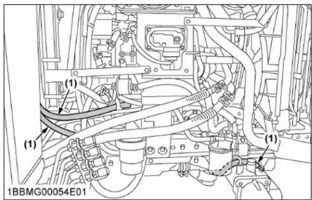 KUBOTA LX2610 - Vérification de la conduite de direction assistée - 1