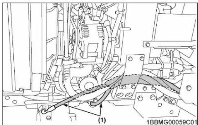 KUBOTA LX2610 - Vérification de la conduite de direction assistée - 2