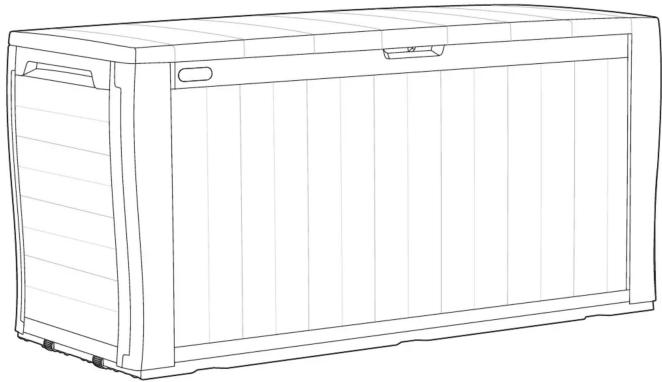 KETER Marvel Plus - 270L | 71 US GAL - 1