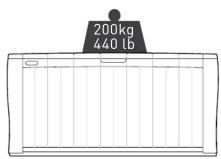 KETER Marvel Plus - 270L | 71 US GAL - 3