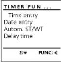 Burg Wächter WS OfficeDoku 821 E FP - Menu Administrator / Tijdfuncties / Tijd instellen - 1