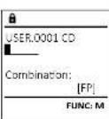 Burg Wächter WS OfficeDoku 821 E FP - Code aanmaken - 2
