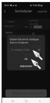 Burg Wächter ENTRYeasy 7600 CYL - Gérer les empreintes digitales - 7