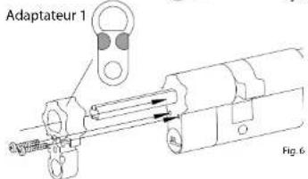 Burg Wächter ENTRY easy 7602 FP - Montage ENTRY easy 7600 CYL - 4