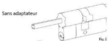 Burg Wächter ENTRY easy 7601 PIN - Montage ENTRY easy 7600 CYL - 3