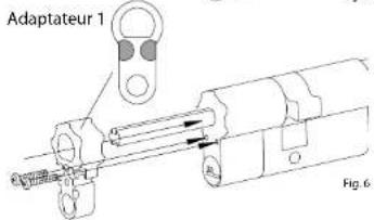 Burg Wächter ENTRY easy 7601 PIN - Montage ENTRY easy 7600 CYL - 4