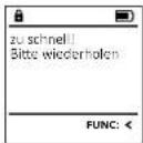 Burg Wächter WS OfficeLine 801 E FP - Fehlermeldungen - 1
