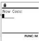 Burg Wächter WS OfficeLine 801 E FP - Menu Codewijziging - 2