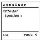 Burg Wächter WS OfficeLine 801 E FP - Menü Administrator / Vorgänge / Speichern - 1