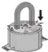 FABER Galileo Smart BK F830 - Casseroles non adaptées : - 1