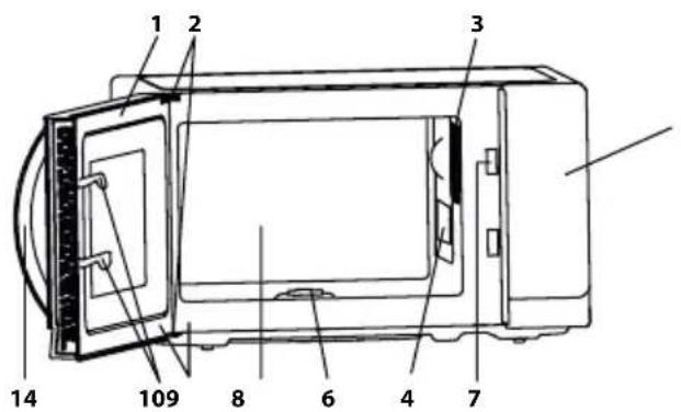 SHARP R742BKW - SPECIFICATIONS - 1