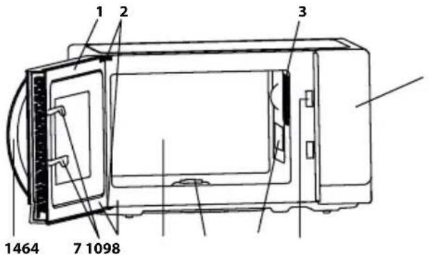 SHARP R742BKW - Gebruiksaanwijzing - 1