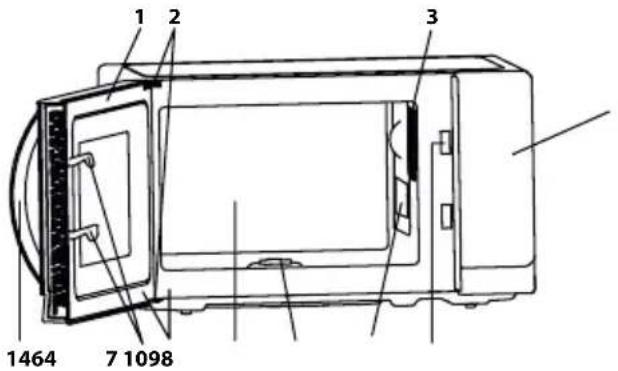 SHARP R742BKW - Bedienungsanleitung - 1