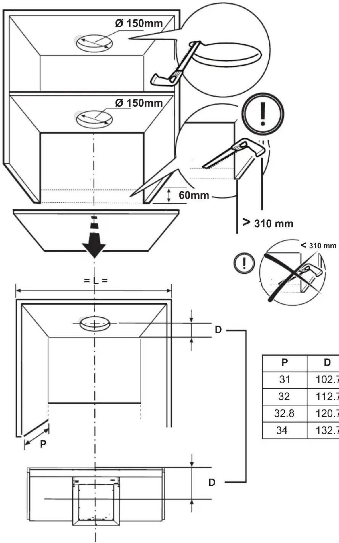 ELICA Box In 60 - 22