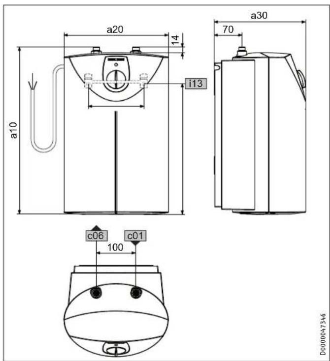 STIEBEL ELTRON SH 10 SLi - Technické udaje - 1