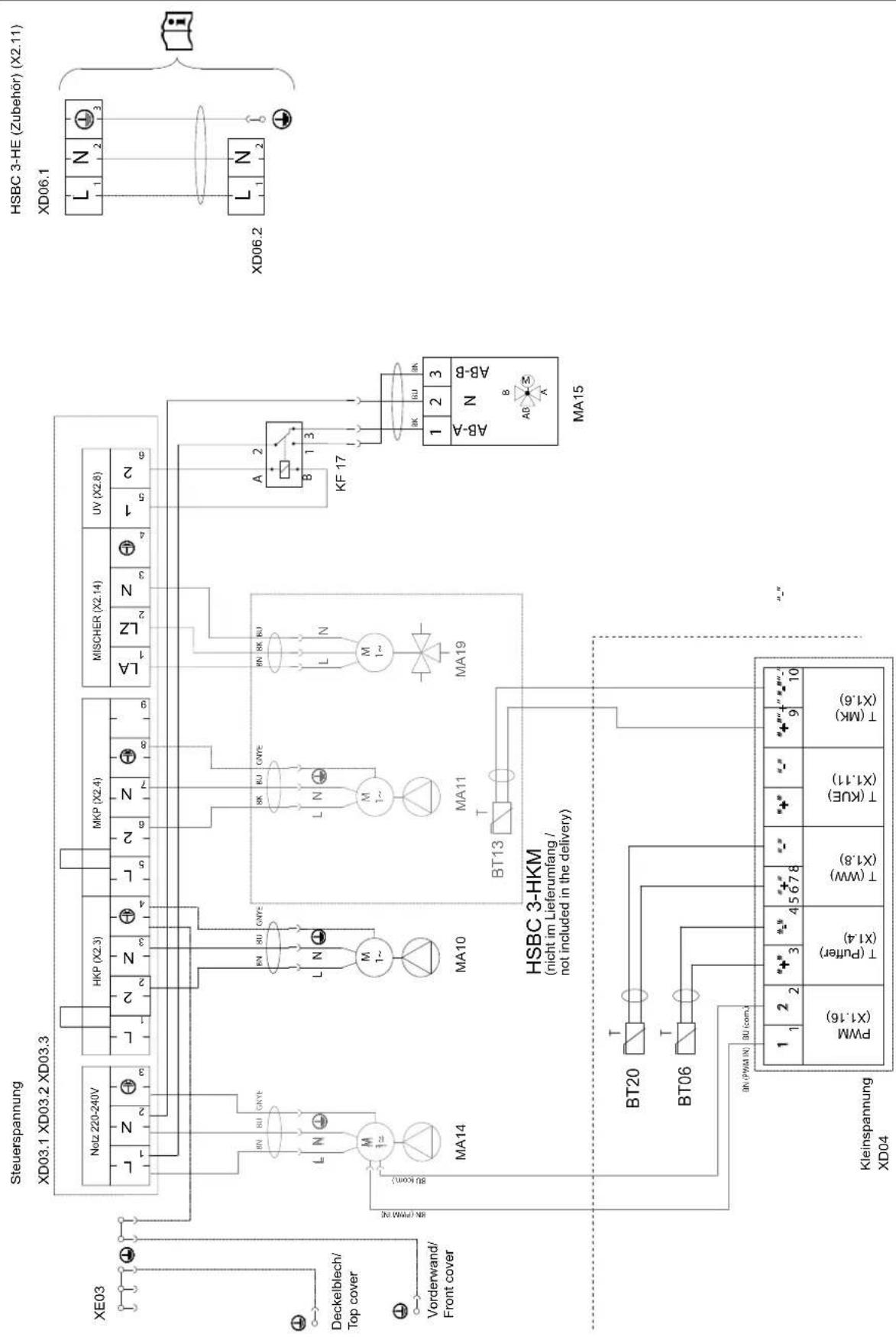 STIEBEL ELTRON HSBC 300 L cool - Schéma électrique - 1