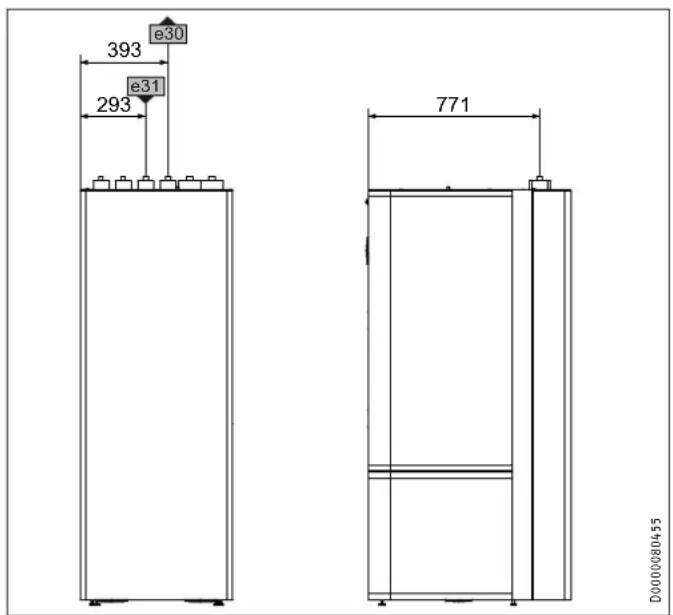 STIEBEL ELTRON HSBC 300 L cool - Misure e allacciamenti - 6