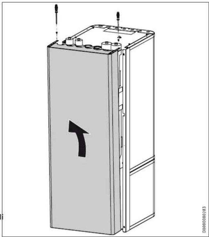 STIEBEL ELTRON HSBC 300 L cool - Smontaggio/Montaggio del rivestimento anteriore - 1