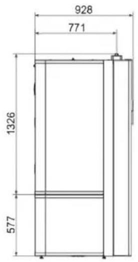 STIEBEL ELTRON HSBC 300 cool - Cotes et raccordements - 2
