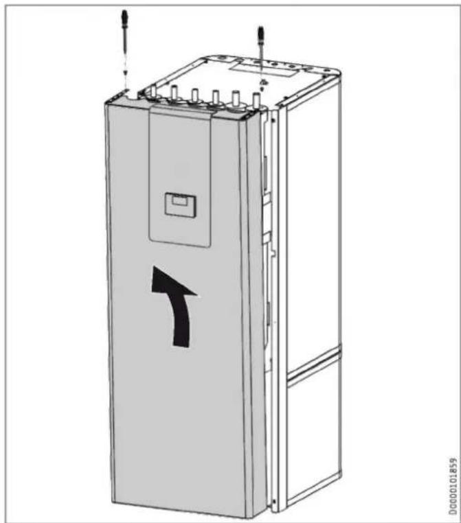 STIEBEL ELTRON HSBC 300 cool - Frontverkleidung demontieren / montieren - 1