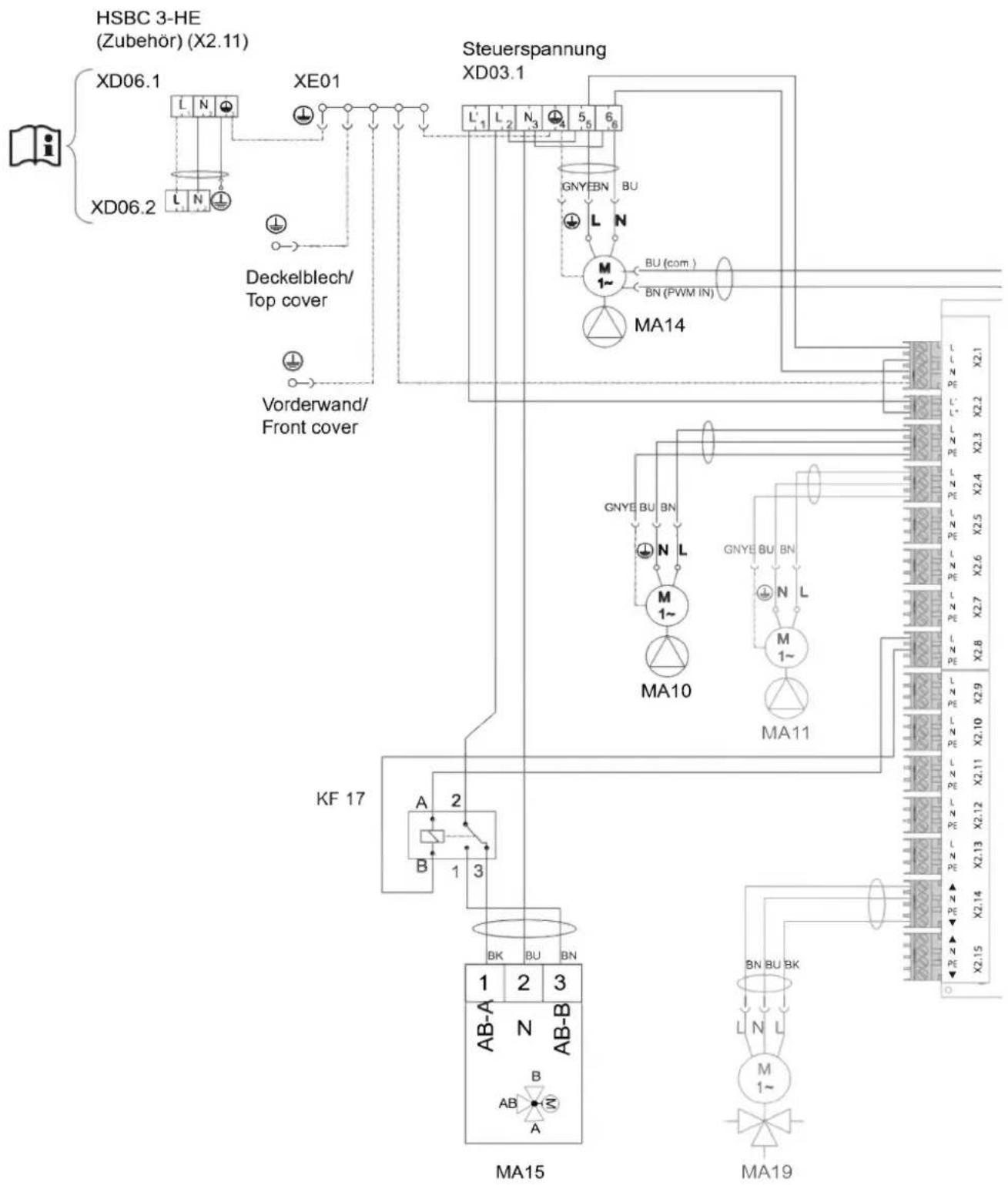 STIEBEL ELTRON HSBC 300 cool - Schema elettrico - 1