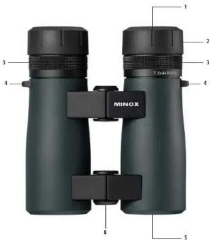 MINOX 7.5x44 RAPID - Controles - 1