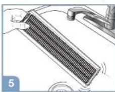 BRAUN Scan & Clean BFD104BE - Reinigen und Trocknen des Mesh-Vorfilters - 5