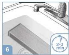 BRAUN Scan & Clean BFD104BE - Nettoyage du filtre ECO - 6