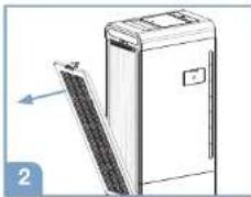BRAUN Scan & Clean BFD104BE - Reinigen und Trocknen des Mesh-Vorfilters - 2