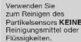 BRAUN Scan & Clean BFD104BE - Reinigung des Partikelsensors - 6