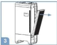 BRAUN Scan & Clean BFD104BE - Replacing the odour &amp; VOC filter - 3