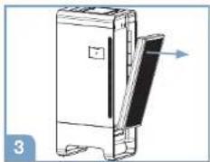BRAUN Scan & Clean BFD104BE - Ausweiseln des Geruchs- und VOC-Filters - 3