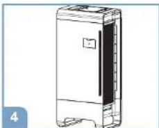 BRAUN Scan & Clean BFD104BE - Odour &amp; VOC filter set-up - 4