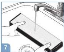 BRAUN Scan & Clean BFD104BE - Cleaning the ECO filter - 7