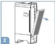 BRAUN Scan & Clean BFD104BE - Odour &amp; VOC filter set-up - 2