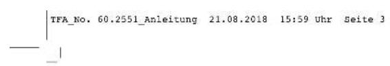 TFA 60.2551.01 - 3