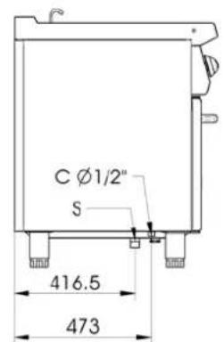 BARTSCHER 2853051 - GASBETRIEBENE NUDELKOCHER ELEKTRISCHE NUDELKOCHER SERIE 70 - 18