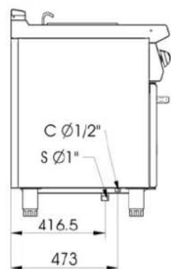 BARTSCHER 2853051 - MARMITES A GAZ MARMITES ÉLECTRIQUES SERIE 70 - 6
