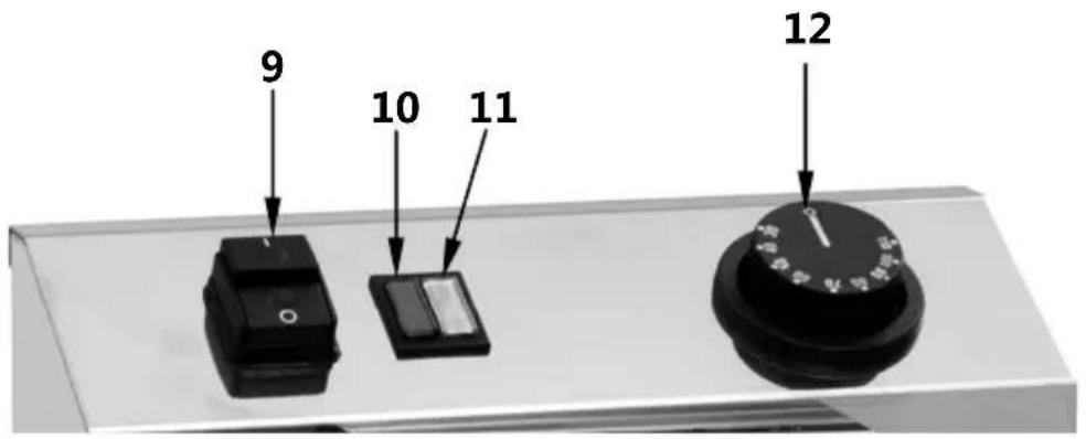 BARTSCHER 132260 - Bedieningselementen - 1