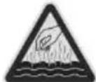 BARTSCHER A150118G - HOT SURFACE! Burn hazard! - 1