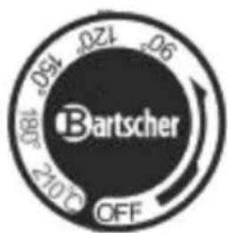 Bartscher OFF -081 -082 -083 -084 -085 -086 -087 -270°C