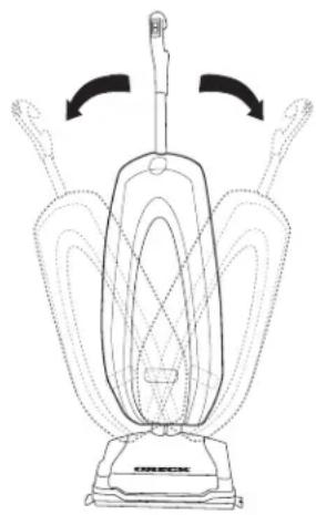 Oreck Axis Upright UK3721QPC - NE Remplissez PAS au-dessus de la ligne indiquee sur le SAC interieur jetable. - 2