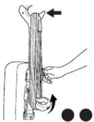 Oreck Axis Upright UK3721QPC - Operación de la aspiradora - 3