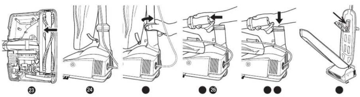 Oreck Axis Upright UK3721QPC - Stuffing or Blockage - 1