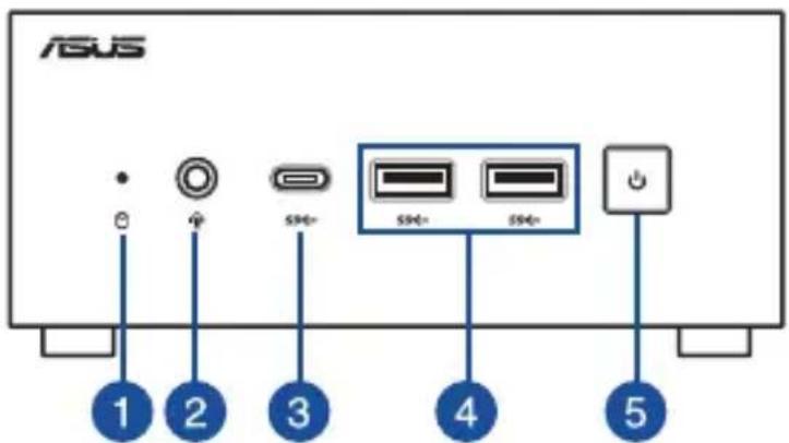 ASUS ExpertCenter PN52 - Front view - 1