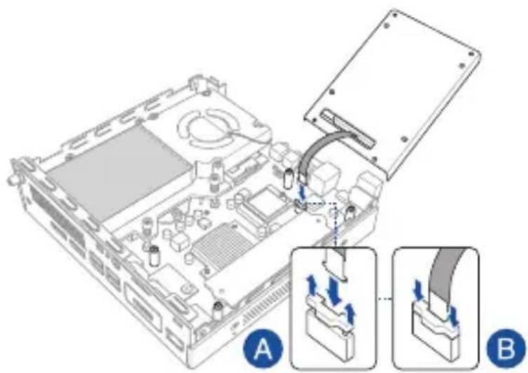 ASUS PB61V - Installing 2.5" HDD or SSD - 3