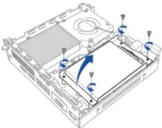 ASUS PB61V - Installing 2.5" HDD or SSD - 1