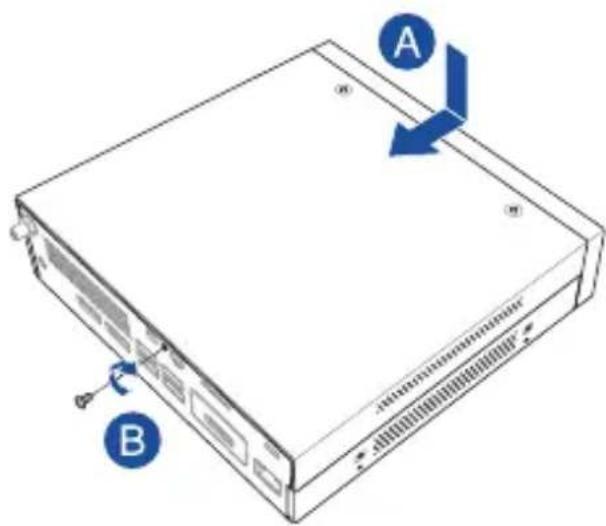 ASUS PB61V - Replacing the top cover - 1